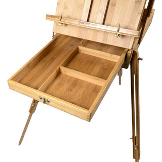 Solid Bamboo French Box Field Easel / Nueces