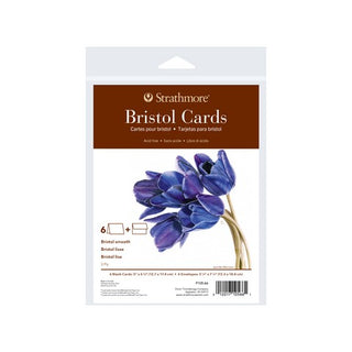 5x7” / 6pk / Bristol Cards w/ Envelopes / Strathmore