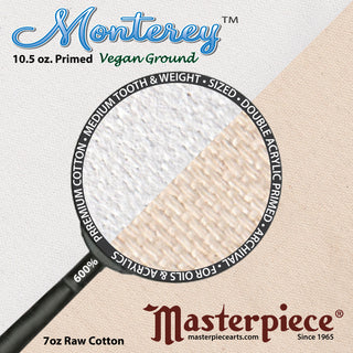 7/8" / Vincent Pro Monterey Cotton Canvas Stretched / Masterpiece