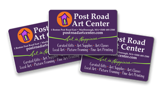 Gift Certificate Gift Card / Post Road Art Center