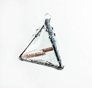 Mini Pyramid / Glass Rainbow Water Prism Suncatcher