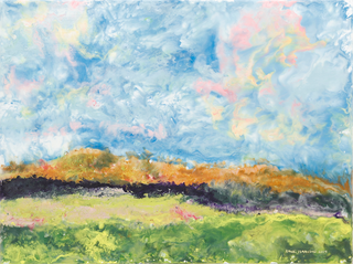 "Sacred Spaces" / Encaustic Painting / Randi Isaacson