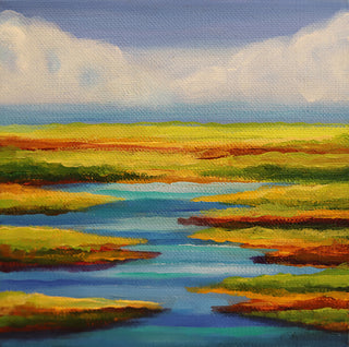 Meandering River 1 by Sue Carlin