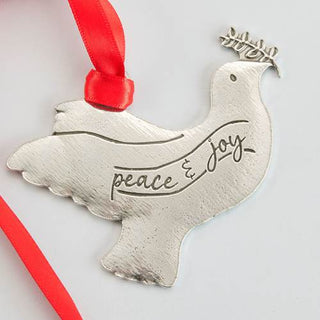 Peace Dove / Pewter Ornament / Crosby & Taylor