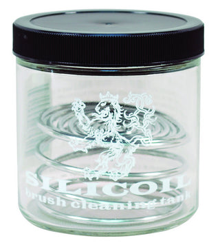 Lion Silicoil Brush Cleaning Tank Jar