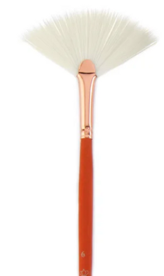 Fan / Long Handle Synthetic / Vienna