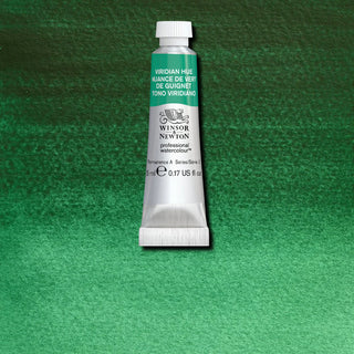 Viridian Hue / Watercolour 5mL / Winsor & Newton
