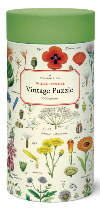 Vintage Wildflowers 1000 pc Puzzle