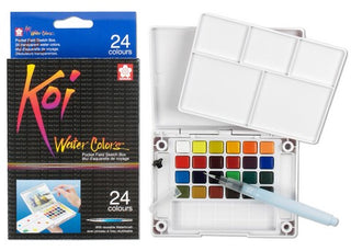 Koi 24 Color Watercolor Kit