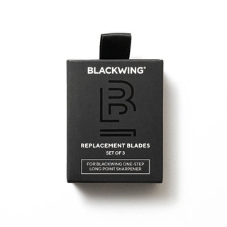 Set of 3 / One-Step Long Point Sharpener Replacement Blades / Blackwing