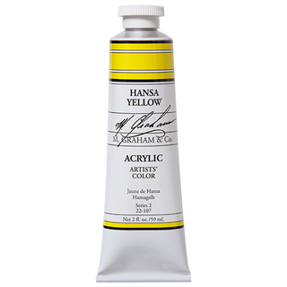 Hansa Yellow 59ml / Acrylics / M. Graham