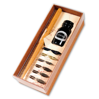 Boxed Calligraphy Ink & Nib Set / Brause