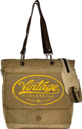 Vintage Industrial Crossbody/Messenger Bag