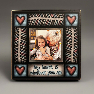 "My Heart" / Easy Swap Photo Picture Frame / Michael Macone