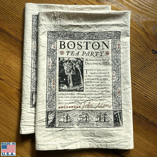 Boston Tea Party 250th Anniversary Tea Towel / The History List