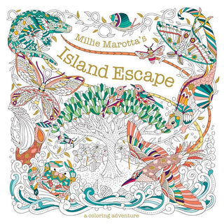 "Island Escape" / Coloring Book by Millie Marotta