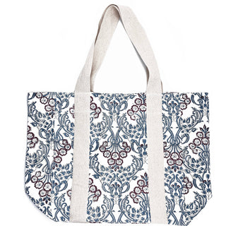 Block-Printed Canvas Bags - Multiple Styles