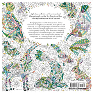 "Animal Adventures" / Coloring Book by Millie Marotta