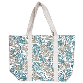 Block Printed Canvas Tote Bag / Anju