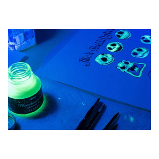30mL / Glow in the Dark / Phosphorescent Ink / Jacques Herbin