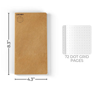 Dotted / Tn Size Notebooks / Journal / Lochby