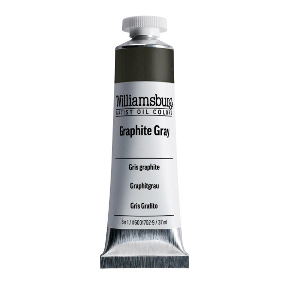 Graphite Grey / 37ml / Williamsburg Handmade Oil Color – Post Road Art ...