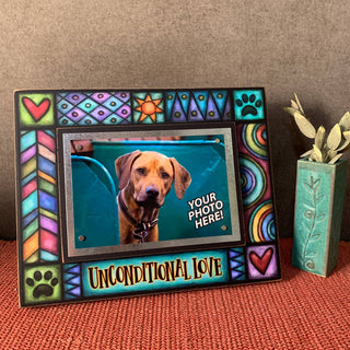 "Unconditional Love" (Rectangle) / Easy Swap Photo Picture Frame / Michael Macone
