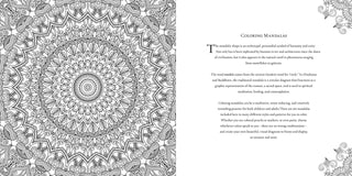 Mandala Meditation Coloring Book