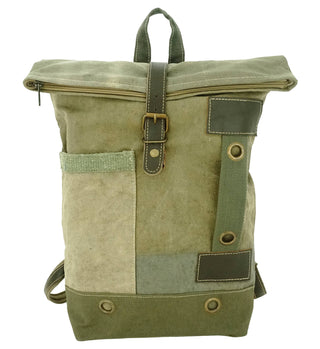 Recycled Military Tent Backpack - Plain (No Art)