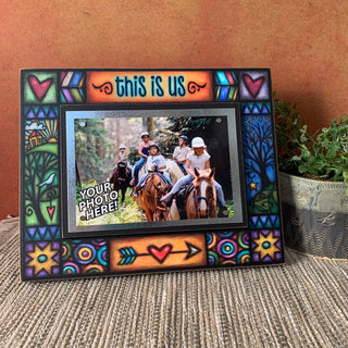 "This Is Us" / Easy Swap Photo Picture Frame / Michael Macone