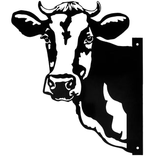 Cow / Outdoor Metal Peekaboo Decor