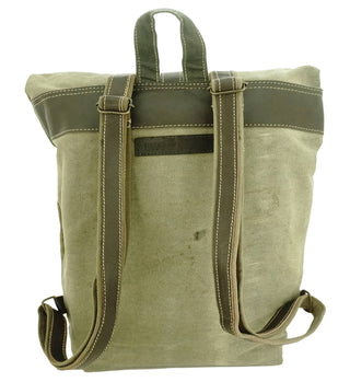 Recycled Military Tent Backpack - Plain (No Art)