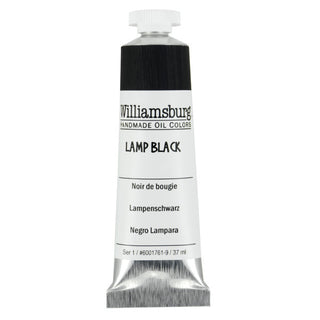 Lamp Black 37ml/ Williamsburg Handmade Oil Color