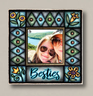 "Besties" / Easy Swap Photo Picture Frame / Michael Macone