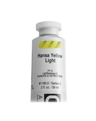 Hansa Yellow Light 2oz/ Heavy Body Acrylics / Golden Paints