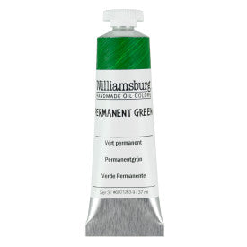 Permanent Green 37ml / Williamsburg Handmade Oil Color