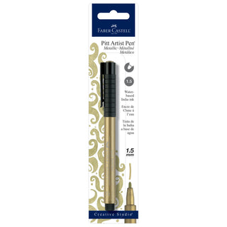 Gold Metallic / PITT Artist Pen / Faber-Castell