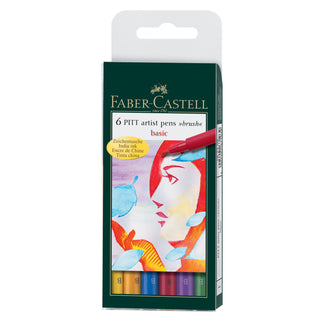 Basic Colors / PITT Artist Pen Marker Set / Faber-Castell