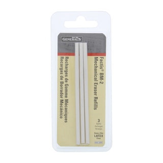 3pc / Factis Pen Style Eraser Refills / General Pencil