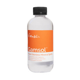 8oz / Gamsol Odorless Mineral Spirits / Gamblin