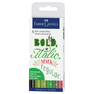 Hand Lettering / PITT Artist Pen Marker Set / Faber-Castell