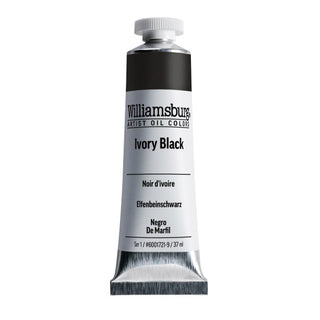 Ivory Black / 37ml / Williamsburg Handmade Oil Color