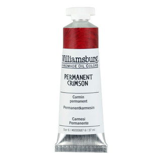 Permanent Crimson 37ml/ Williamsburg Handmade Oil Color