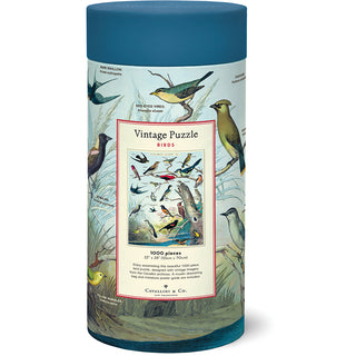 Birds / 1000pc Vintage Poster Puzzle / Cavallini
