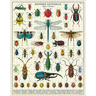Bugs and Insects / 1000pc Vintage Poster Puzzle / Cavallini
