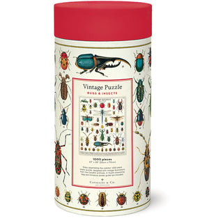 Bugs and Insects / 1000pc Vintage Poster Puzzle / Cavallini