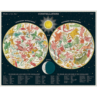 Constellations / 1000pc Vintage Poster Puzzle / Cavallini