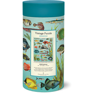 Aquarium / 1000pc Vintage Poster Puzzle / Cavallini