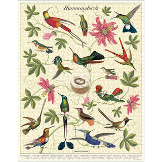 Hummingbirds / 1000pc Vintage Poster Puzzle / Cavallini