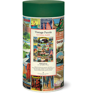 National Parks / 1000pc Vintage Poster Puzzle / Cavallini
